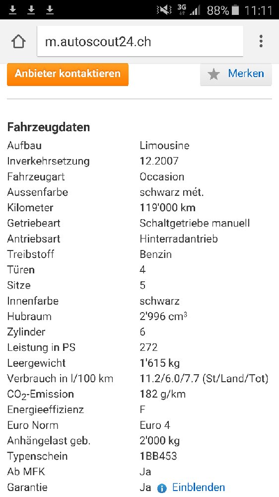 BMW E46 323I M-Paket 1 - 3er BMW - E46