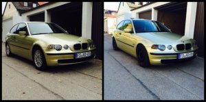 318ti winterschleuder in Pistatziengrn metallic - 3er BMW - E46