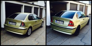 318ti winterschleuder in Pistatziengrn metallic - 3er BMW - E46