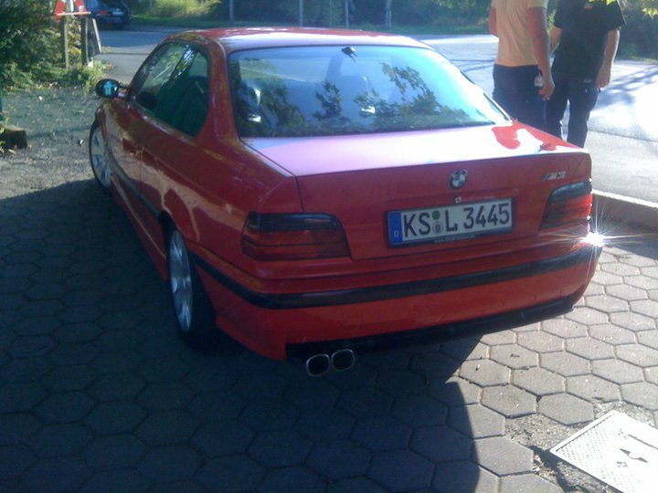 E36 Coupe Rot - 3er BMW - E36