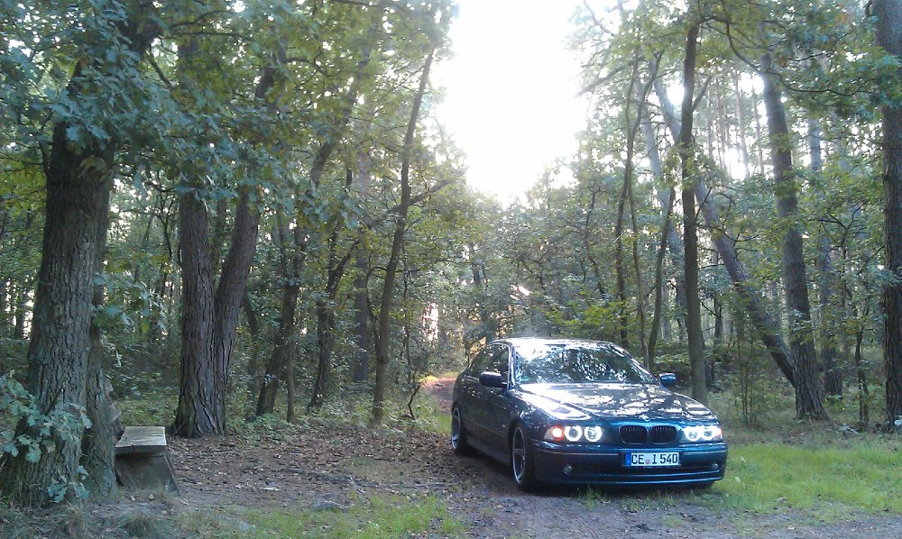 E39, 540iA Individual in Aegaeischblau-Metallic - 5er BMW - E39