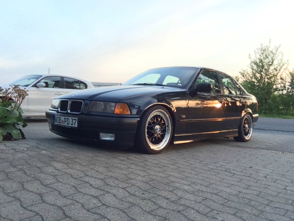 E36 328IA Limo in Cosmosschwarz "OEM statt OMG" - 3er BMW - E36