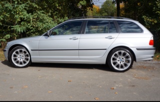 E46, 320d Touring in Silber - 3er BMW - E46