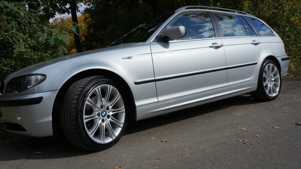 E46, 320d Touring in Silber - 3er BMW - E46