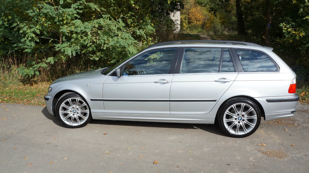 E46, 320d Touring in Silber - 3er BMW - E46