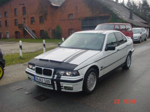 BMW  Felge in 7.5x15 ET  mit Dunlop  Reifen in 205/55/15 montiert vorn Hier auf einem 3er BMW E36 318i (Limousine) Details zum Fahrzeug / Besitzer