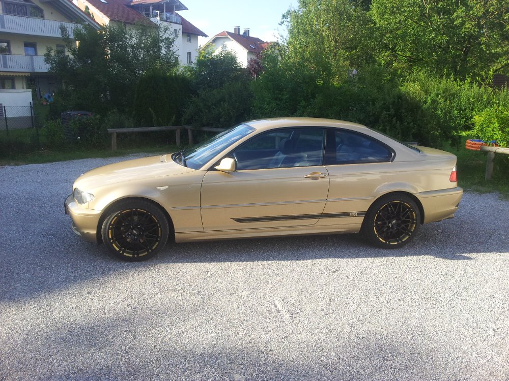 Gold'n'Black 318ci FL - 3er BMW - E46