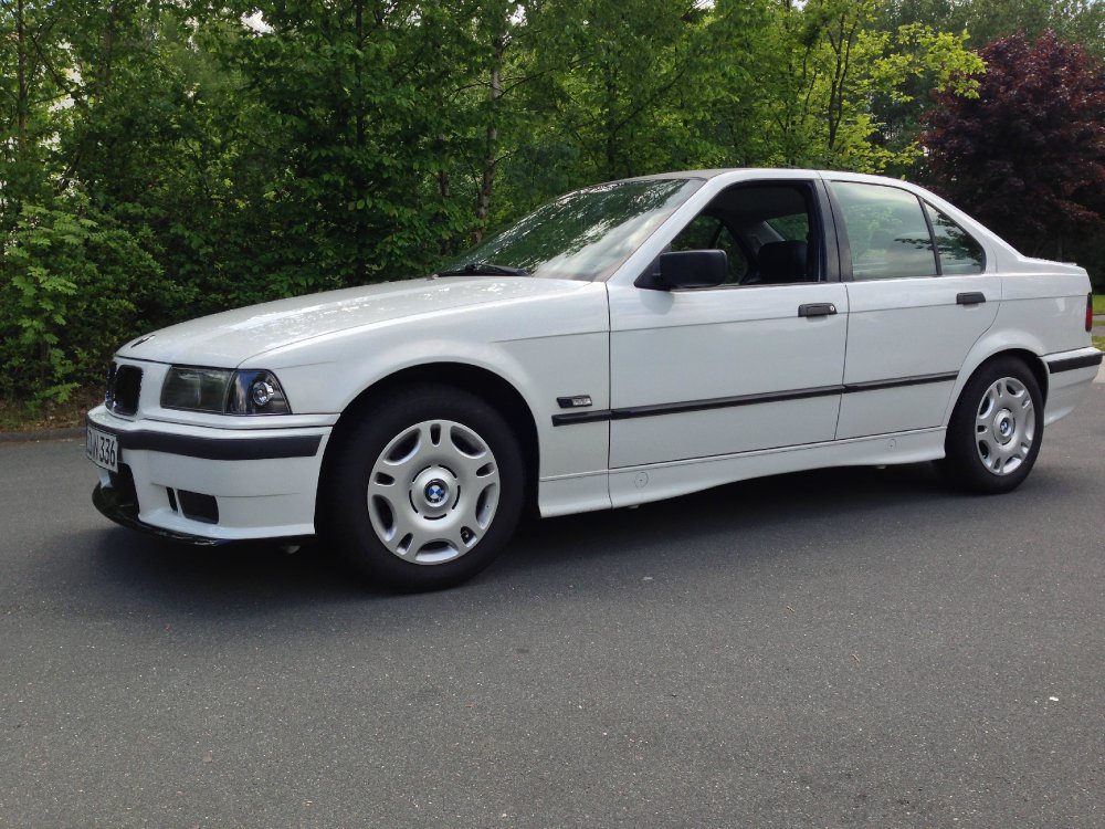 white.stanced.twen'yeight.sedan - 3er BMW - E36