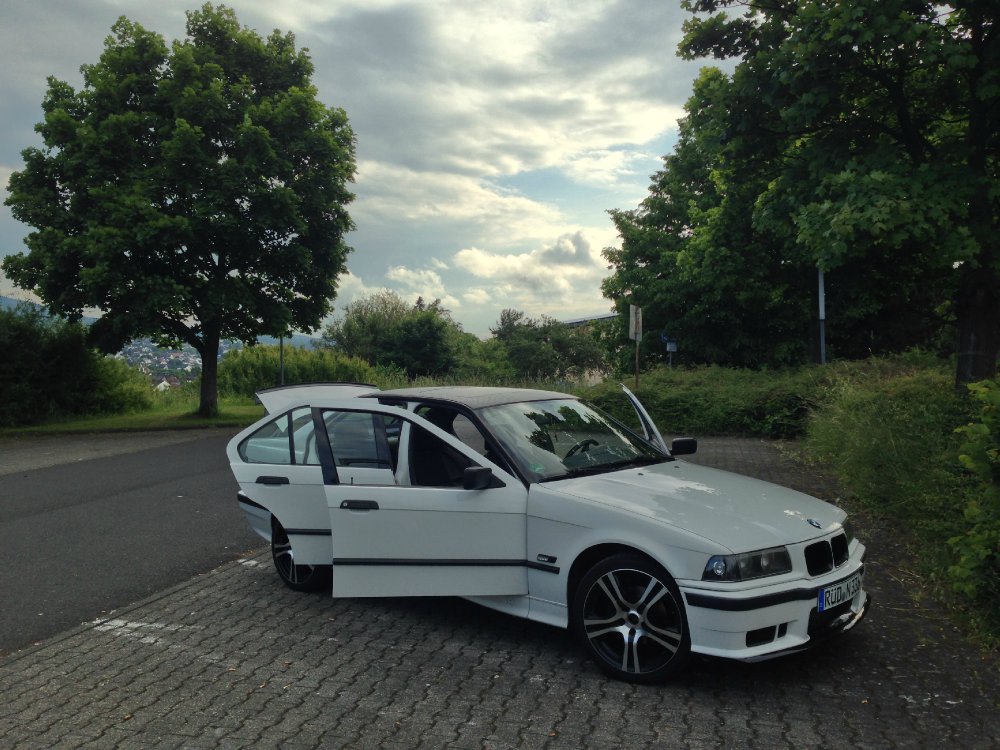 white.stanced.twen'yeight.sedan - 3er BMW - E36