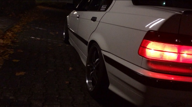 white.stanced.twen'yeight.sedan - 3er BMW - E36