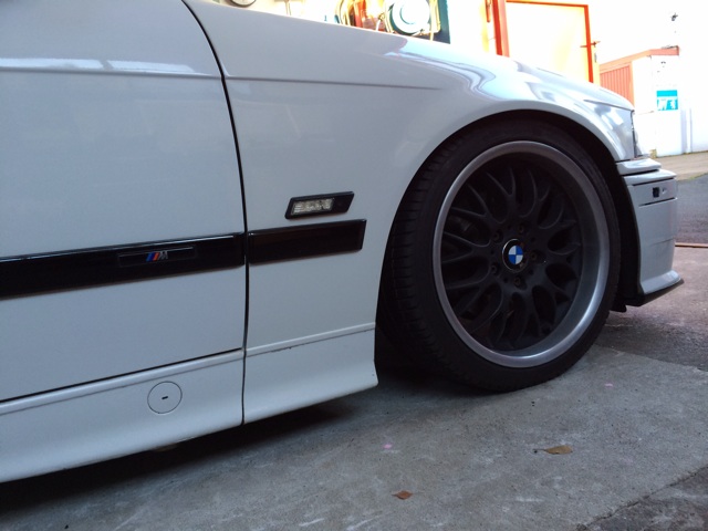 white.stanced.twen'yeight.sedan - 3er BMW - E36