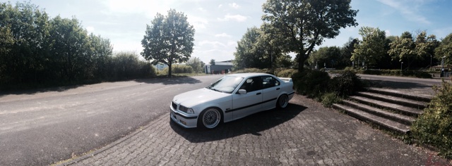 white.stanced.twen'yeight.sedan - 3er BMW - E36