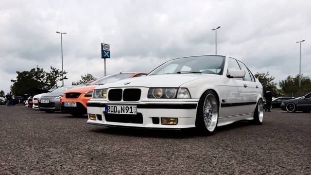 white.stanced.twen'yeight.sedan - 3er BMW - E36