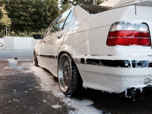 white.stanced.twen'yeight.sedan - 3er BMW - E36