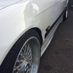 white.stanced.twen'yeight.sedan - 3er BMW - E36