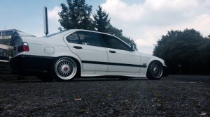 white.stanced.twen'yeight.sedan - 3er BMW - E36