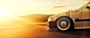 white.stanced.twen'yeight.sedan - 3er BMW - E36