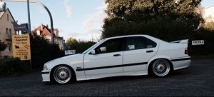 white.stanced.twen'yeight.sedan - 3er BMW - E36