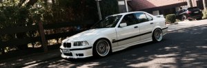 white.stanced.twen'yeight.sedan - 3er BMW - E36