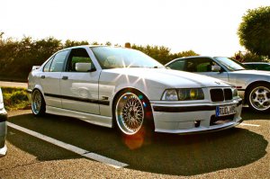 white.stanced.twen'yeight.sedan - 3er BMW - E36