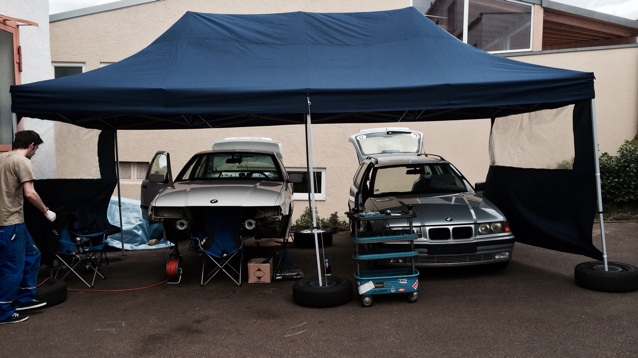 white.stanced.twen'yeight.sedan - 3er BMW - E36