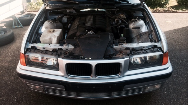 white.stanced.twen'yeight.sedan - 3er BMW - E36