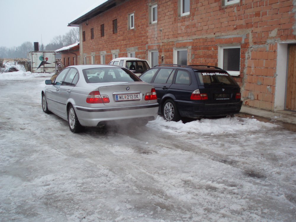 Silver and Black - 3er BMW - E46