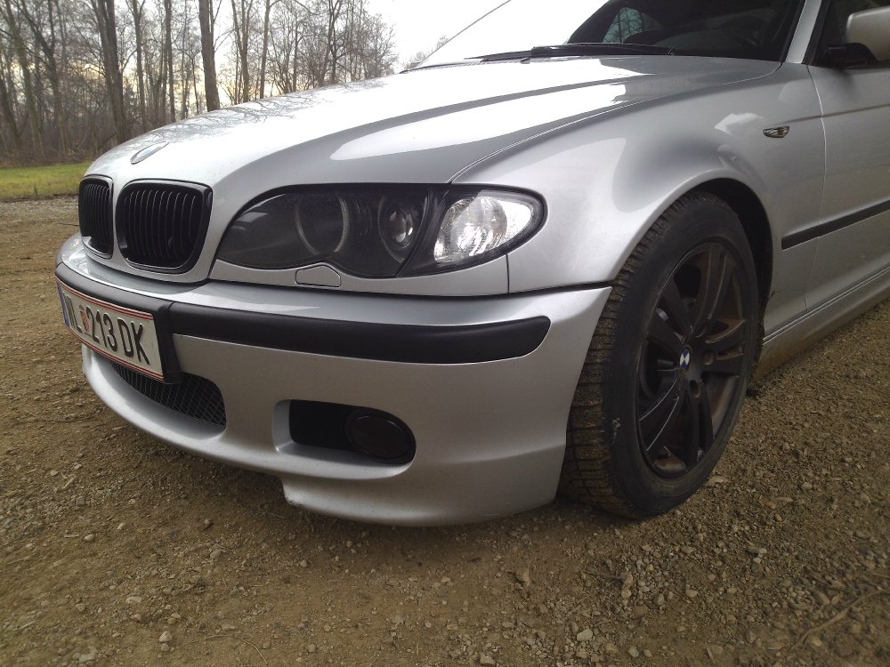 Silver and Black - 3er BMW - E46