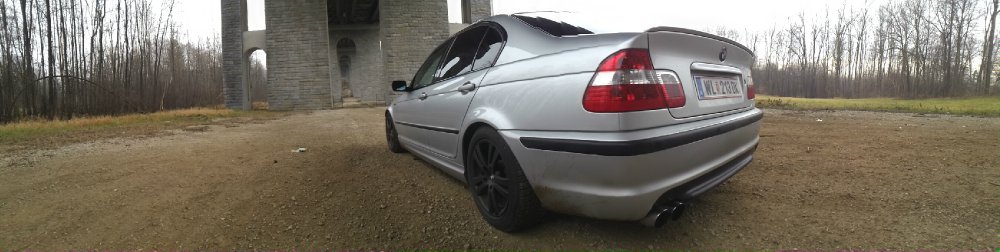 Silver and Black - 3er BMW - E46