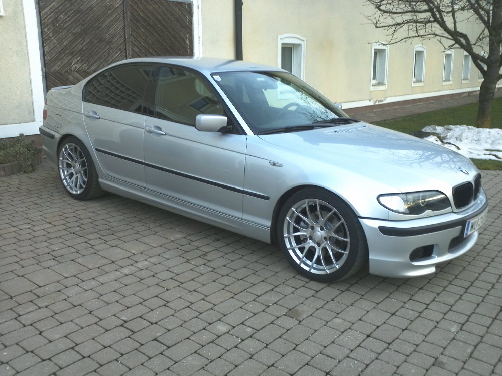 Silver and Black - 3er BMW - E46