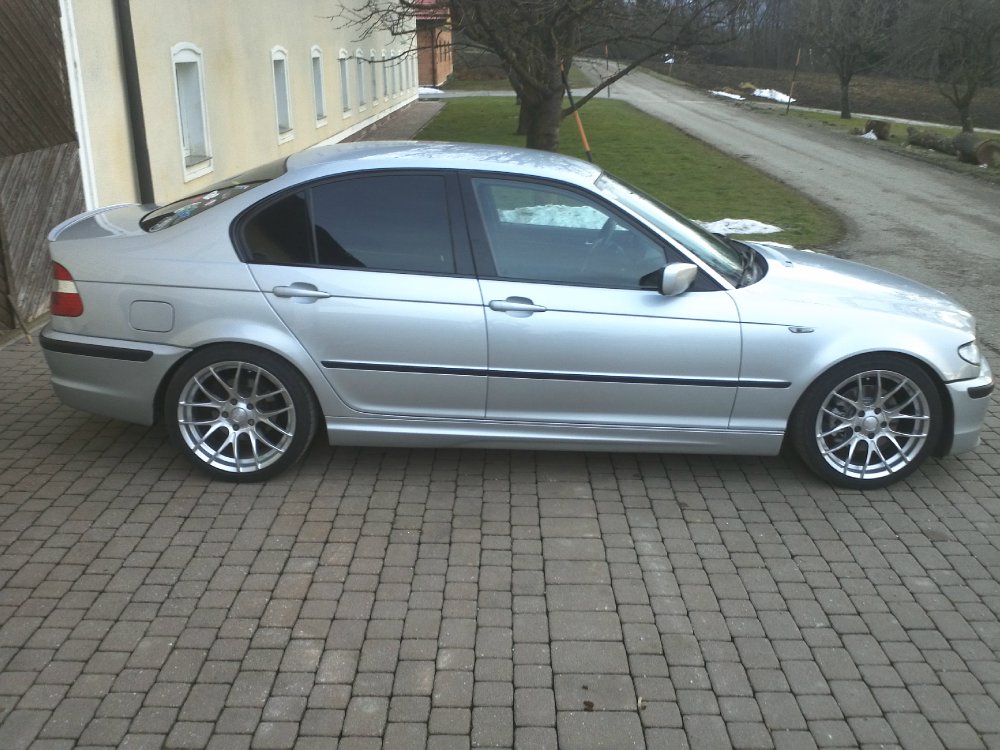 Silver and Black - 3er BMW - E46