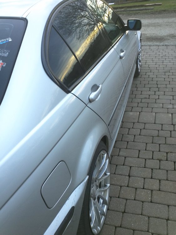 Silver and Black - 3er BMW - E46