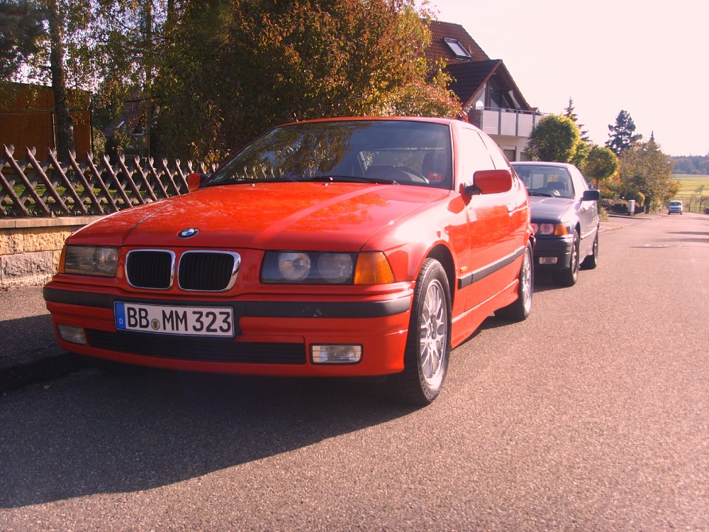 323ti in Hellrot - 3er BMW - E36
