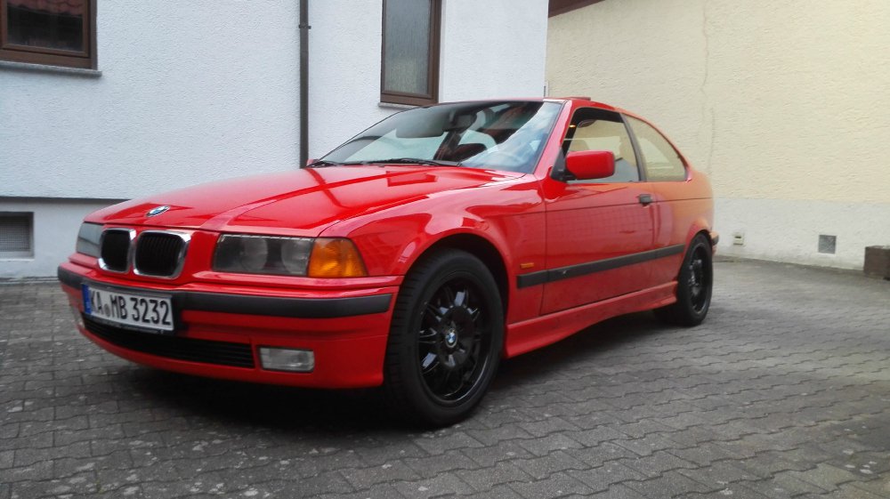 323ti in Hellrot - 3er BMW - E36