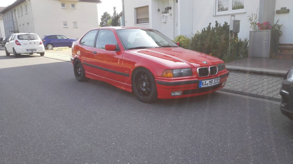 323ti in Hellrot - 3er BMW - E36