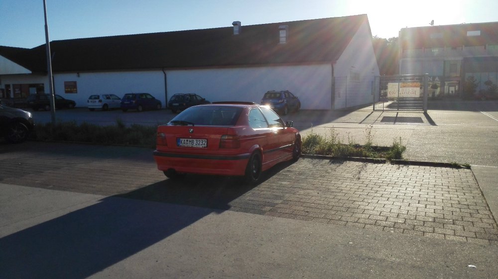 323ti in Hellrot - 3er BMW - E36