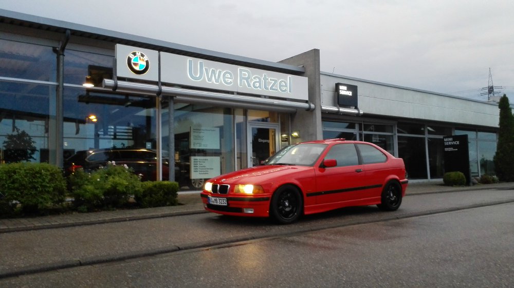 323ti in Hellrot - 3er BMW - E36