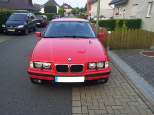 BMW 318i Hellrot mein Erster - 3er BMW - E36 BMW 318i Hellrot mein Erster - 3er BMW - E36