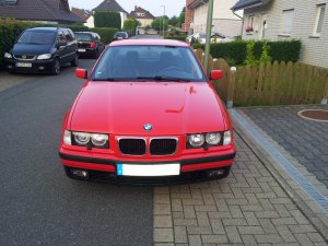 BMW 318i Hellrot mein Erster - 3er BMW - E36