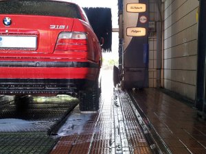 BMW 318i Hellrot mein Erster - 3er BMW - E36 BMW 318i Hellrot mein Erster - 3er BMW - E36