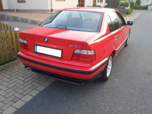 BMW 318i Hellrot mein Erster - 3er BMW - E36