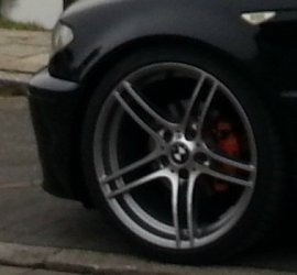 BMW Performance 313 Felge in 8x19 ET 37 mit Bridgestone  Reifen in 225/35/19 montiert vorn Hier auf einem 3er BMW E46 318i (Cabrio) Details zum Fahrzeug / Besitzer