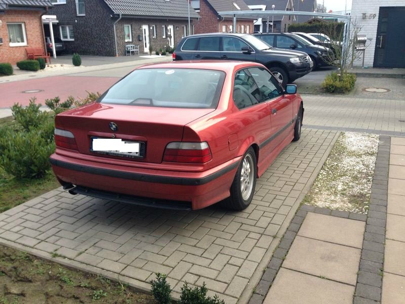 BMW E36 323 Coup Sierrarot - 3er BMW - E36