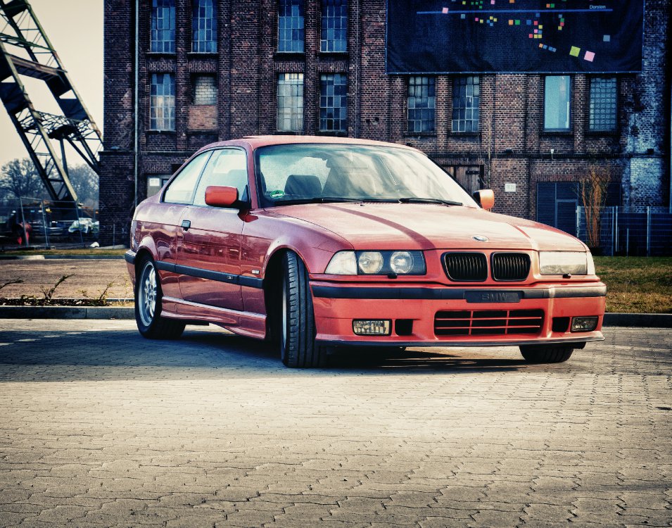 BMW E36 323 Coup Sierrarot - 3er BMW - E36