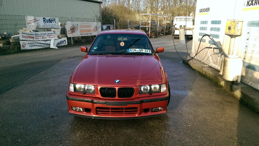 BMW E36 323 Coup Sierrarot - 3er BMW - E36