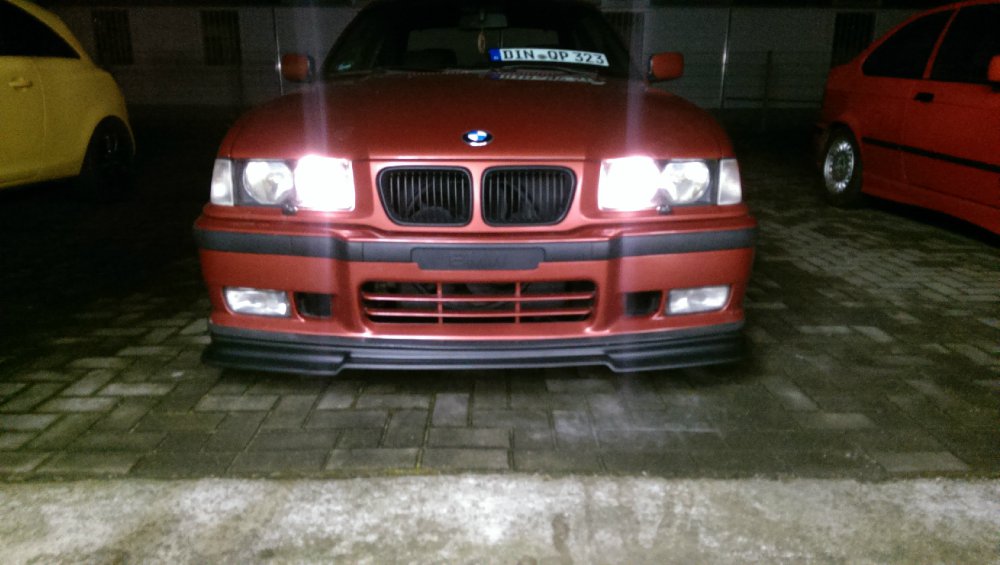 BMW E36 323 Coup Sierrarot - 3er BMW - E36