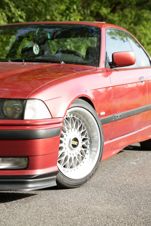 BMW E36 323 Coup Sierrarot - 3er BMW - E36