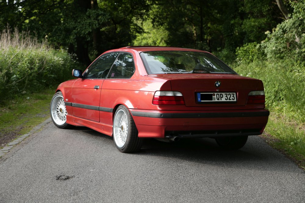 BMW E36 323 Coup Sierrarot - 3er BMW - E36