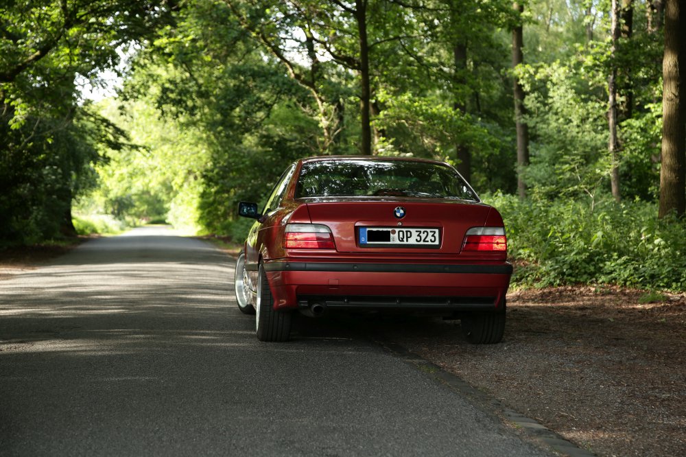 BMW E36 323 Coup Sierrarot - 3er BMW - E36