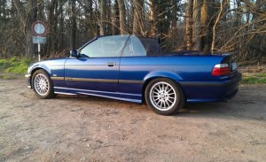 E36, 320i Cabrio avusblau - 3er BMW - E36